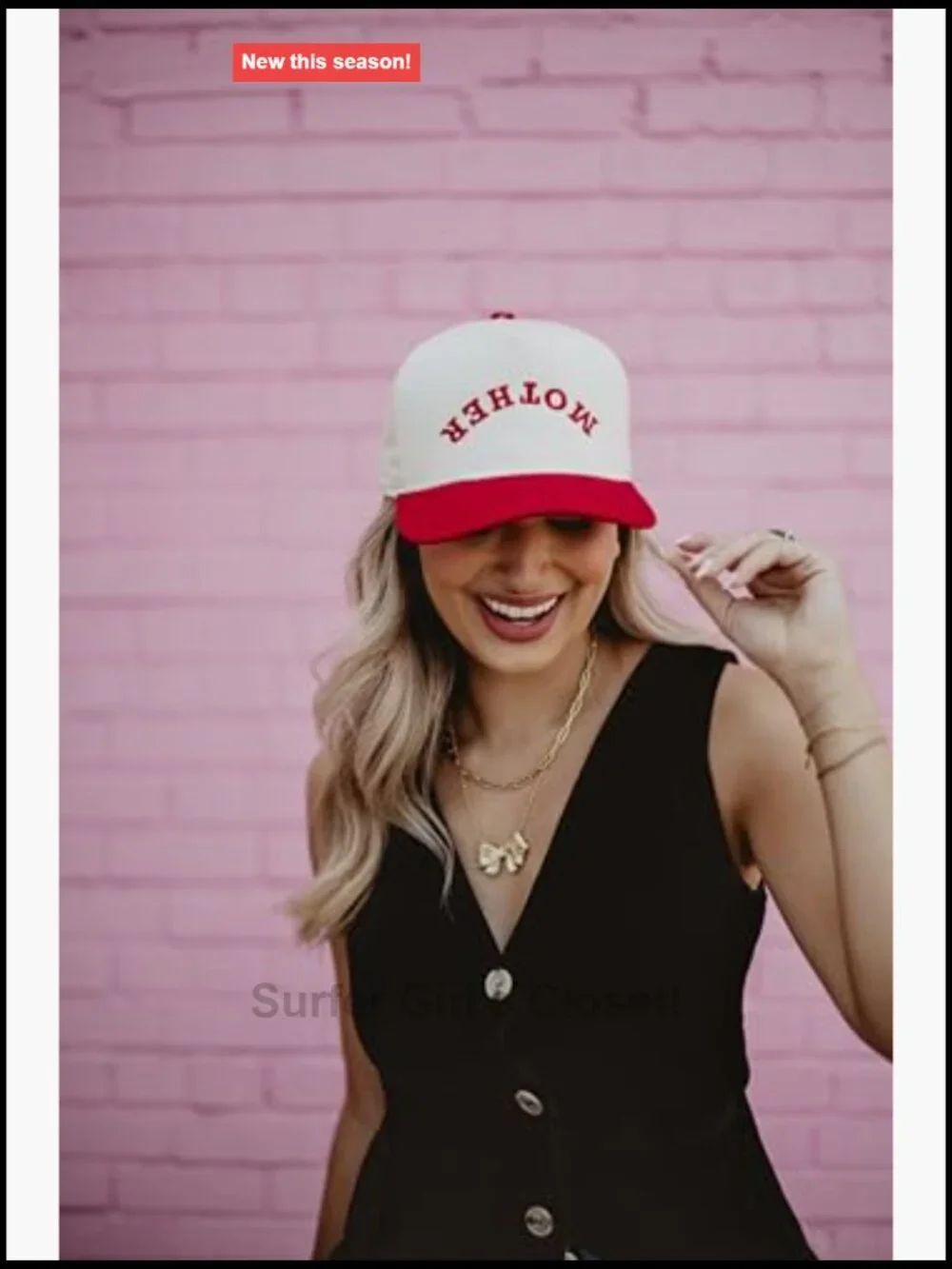 Upside-Down Embroidered Trucker Hat – Trendy Vintage Snapback Baseball Cap